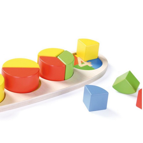 Продукт Andreu toys - Образователна дъска с кръгове и дроби - 0 - BG Hlapeta
